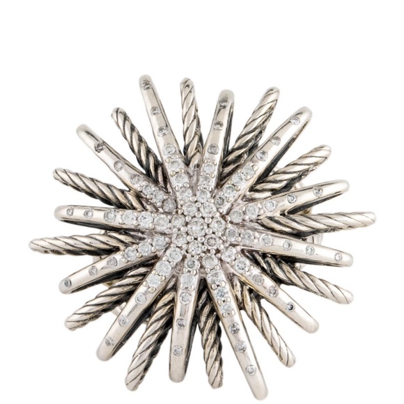 Flawless David Yurman Starburst Ring Sz 6 - Picture 2 of 9